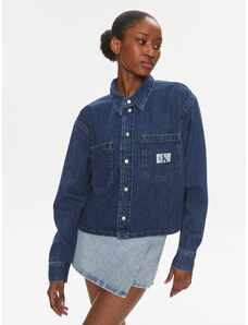džinsiniai marškiniai Calvin Klein Jeans