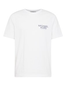 Michael Kors Marškinėliai 'MODERN' tamsiai mėlyna / šviesiai mėlyna / balta