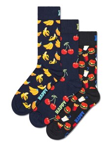 Happy Socks Kojinės tamsiai mėlyna / geltona / raudona / balta