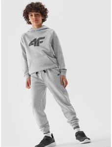 4F Sportinės jogger kelnės berniukams - pilkos