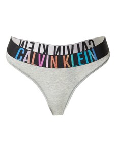 Calvin Klein Underwear Siaurikės 'Intense Power Pride' azuro spalva / margai pilka / oranžinė / juoda