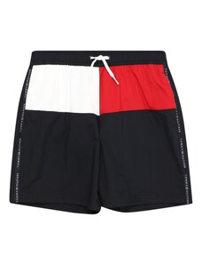 Tommy Hilfiger Underwear Maudymosi trumpikės 'Flag' tamsiai mėlyna / raudona / balta