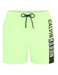 Calvin Klein Swimwear Maudymosi trumpikės neoninė žalia / juoda