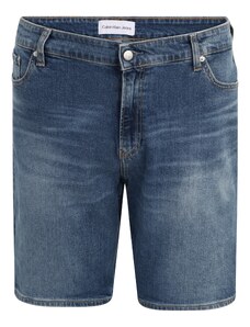Calvin Klein Jeans Plus Džinsai tamsiai (džinso) mėlyna / juoda / balta