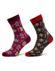 Vyriškų ilgų kojinių komplektas (2 poros) Rainbow Socks
