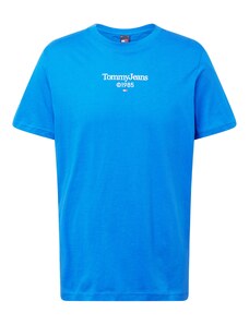 Tommy Jeans Marškinėliai sodri mėlyna („karališka“) / raudona / balta