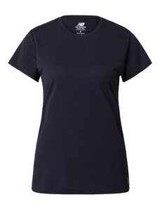 new balance Sportiniai marškinėliai pilka / juoda