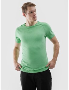 4F Vyriški besiūliai bėgimo bekele marškinėliai - žali