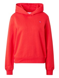 Calvin Klein Jeans Megztinis be užsegimo raudona / balta