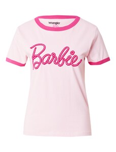 WRANGLER Marškinėliai 'BARBIE' rožinė / rožių spalva