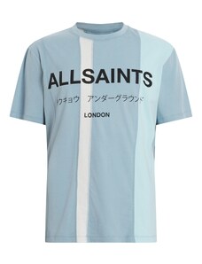 AllSaints Marškinėliai 'REPURPOSE' smėlio spalva / azuro spalva / šviesiai mėlyna / juoda
