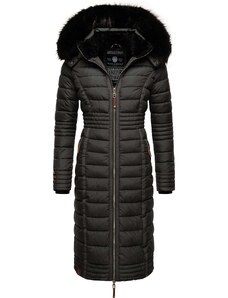 NAVAHOO Žieminis paltas 'Umay' purvo spalva / juoda