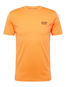 EA7 Emporio Armani Marškinėliai oranžinė / raudona / juoda