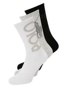 Polo Ralph Lauren Kojinės pilka / juoda / balta