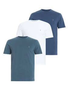 AllSaints Marškinėliai 'BRACE' mėlyna / tamsiai mėlyna / balta
