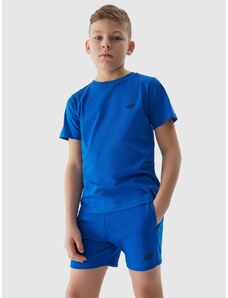 4F Sportiniai šortai berniukams - kobalto spalvos