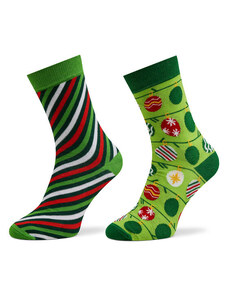 Moteriškų ilgų kojinių komplektas (2 poros) Rainbow Socks