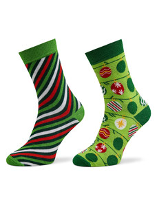 Moteriškų ilgų kojinių komplektas (2 poros) Rainbow Socks