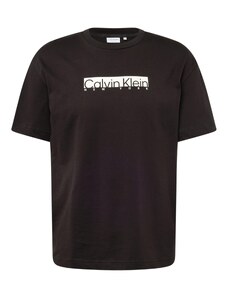 Calvin Klein Marškinėliai 'NEW YORK' juoda / balta