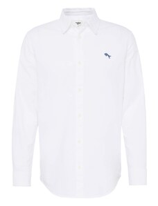 WRANGLER Marškiniai 'LS SHIRT' mėlyna / balta