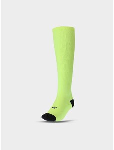 4F Bėgimo kojinės (puskojinės) unisex - žalios