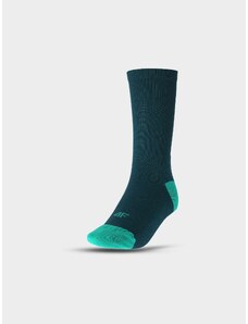 4F Bėgimo kojinės (už kulkšnies ) unisex - jūros spalvos