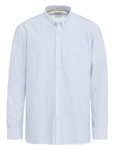 CAMEL ACTIVE Marškiniai smėlio spalva / šviesiai mėlyna / balta