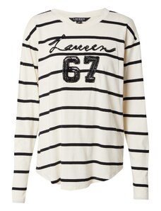 Lauren Ralph Lauren Marškinėliai 'BELKIS' dramblio kaulo / juoda