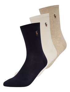 Polo Ralph Lauren Kojinės smėlio spalva / marga smėlio spalva / juoda