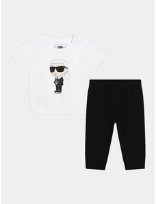 Komplektas: marškinėliai ir tamprės Karl Lagerfeld Kids