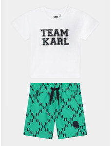 Marškinėlių ir šortų komplektas Karl Lagerfeld Kids