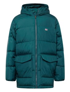 LEVI'S  Žieminė striukė 'Telegraph Mid Jacket 2.0' smaragdinė spalva