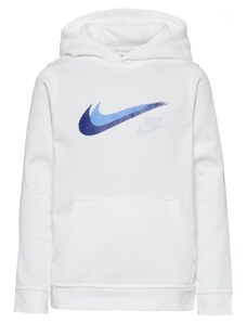 Nike Sportswear Megztinis be užsegimo 'NSW' mėlyna / balta