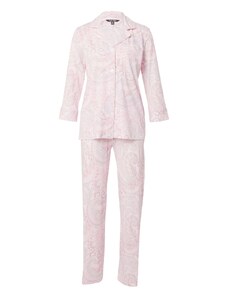 Lauren Ralph Lauren Pižama pilka / pitajų spalva / ryškiai rožinė spalva