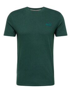 Superdry Marškinėliai tamsiai žalia