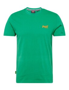 Superdry Marškinėliai geltona / žalia