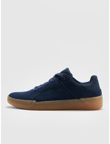 4F Vyriški lifestyle sneakers OAK tipo odiniai batai - tamsiai mėlyni