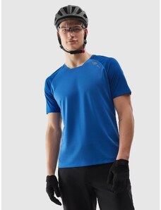 4F Vyriški greitai džiūstantys dviratininko marškinėliai - kobalto spalvos