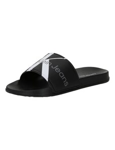 Calvin Klein Jeans Sandalai / maudymosi batai juoda / balta