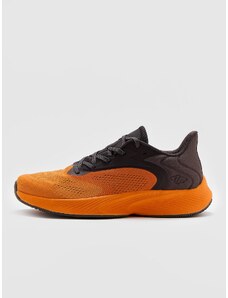 4F Vyriški bėgimo batai X-FLOW su Ortholite Hybrid Plus vidpadžiu - oranžiniai