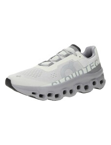 On Bėgimo batai 'Cloudmonster' bazalto pilka / rusvai pilka / šviesiai pilka