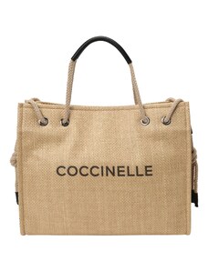 Coccinelle Pirkinių krepšys smėlio / juoda