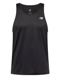 new balance Sportiniai marškinėliai 'Essentials Singlet' juoda / balta