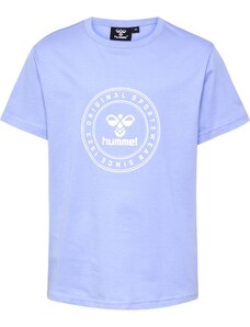Hummel Sportiniai marškinėliai 'Tres' pastelinė mėlyna / balta