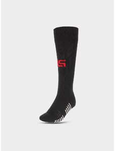 4F Vaikiškos sportinės kojinės 2in1 4F x Robert Lewandowski - juodos