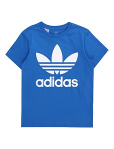 ADIDAS ORIGINALS Marškinėliai 'Trefoil' mėlyna / balta