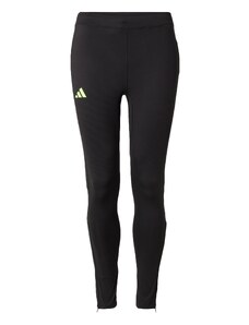 ADIDAS PERFORMANCE Sportinės kelnės 'Adizero' šviesiai žalia / juoda
