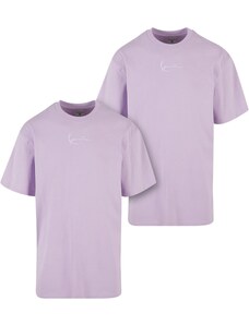 Karl Kani Marškinėliai 'Essential' purpurinė / balta