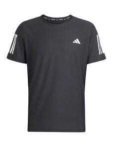 ADIDAS PERFORMANCE Sportiniai marškinėliai 'Own the Run' juoda / balta