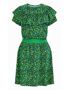 WE Fashion Suknelė žalia / mišrios spalvos